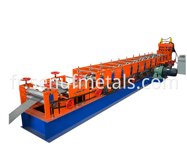 Shape Machine Type Czu Light Steel Keel Galvanized Steel C Type Light Steel Keel Roll Forming Mach 4